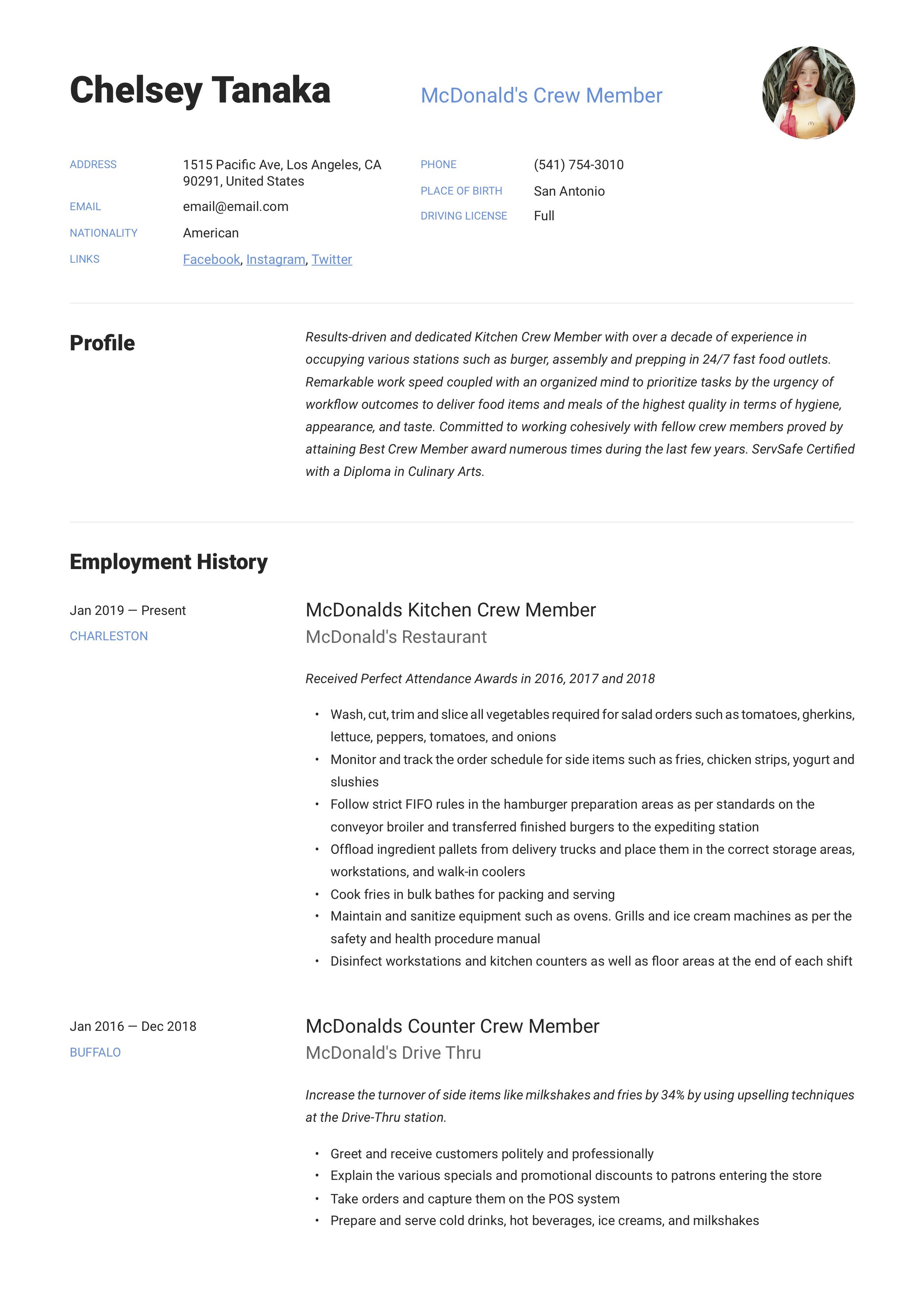 mcdonalds crew member resume example resume writing crew members guided writing typing skills resume on mcdonalds crew member resume example resume writing crew members guided writing