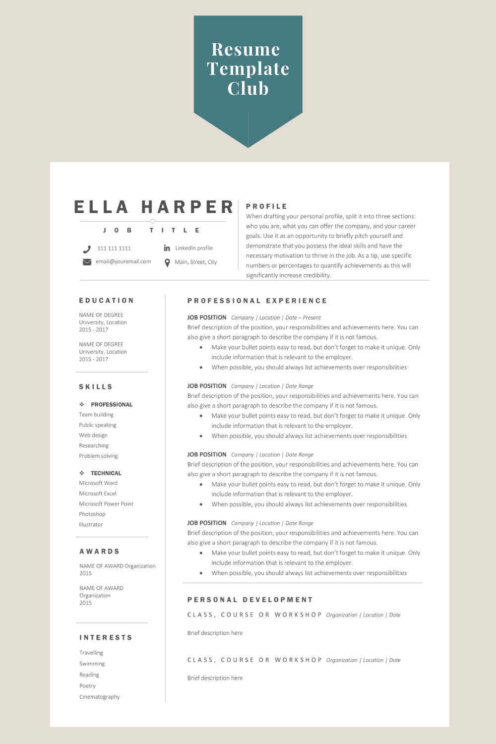 professional references format on professional resume template and cover letter sample for job application in word format resume template resume template professional cover letter sample