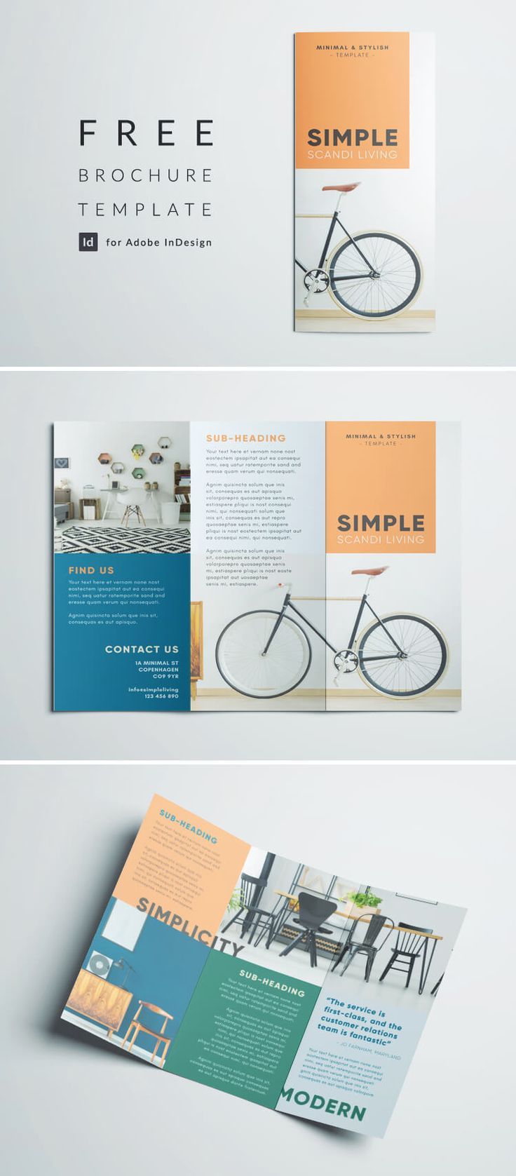 indesign design templates on simple triold brochure template free indesign template download simple minimalist scandi trifold brochure design simple brochures free brochure template
