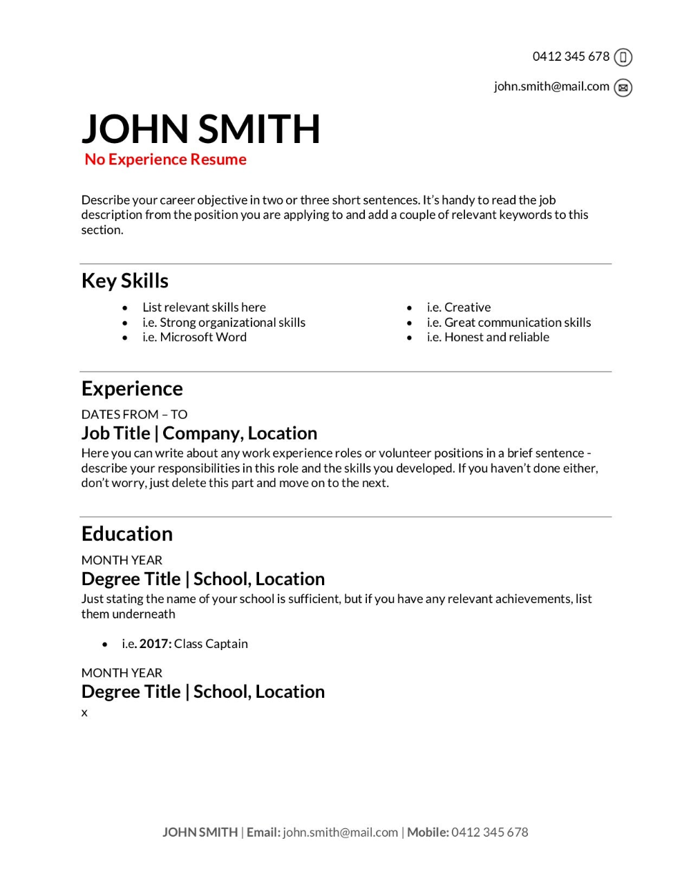 resume templates no experience 2 professional templates job resume template resume template downloadable resume template how to label page 2 of resume on resume templates no experience 2 professional templates job resume template resume template downloadable resume template
