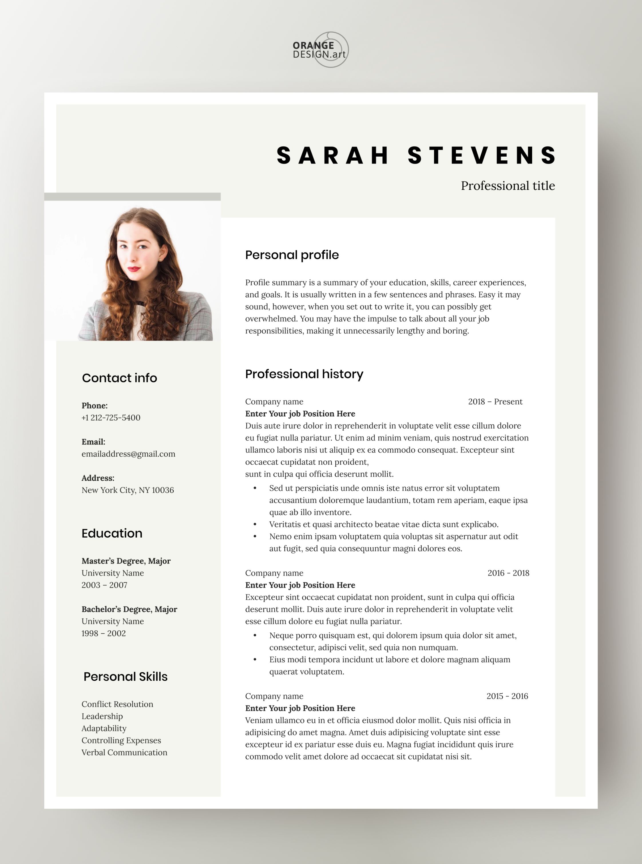 resume references template on elegant resume template for word professional cv with photo manager cv template modern resume template 2020 teacher resume sarah cv in 2021 resume template word microsoft word resume template modern resume template