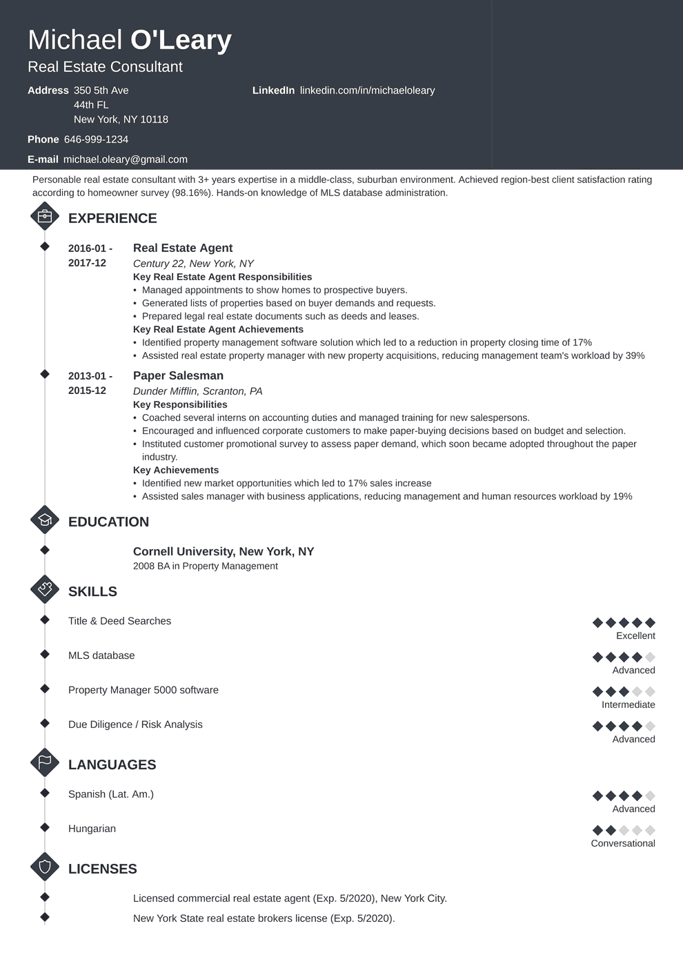 real estate agent resume on real estate resume template diamond resume examples real estate jobs real