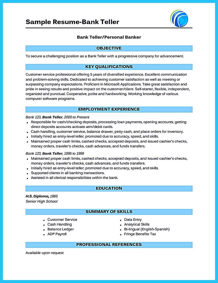 personal banker education on cool learning to write from a concise bank teller resume sample check more at http snefci org learning bank teller resume resume no experience sample resume