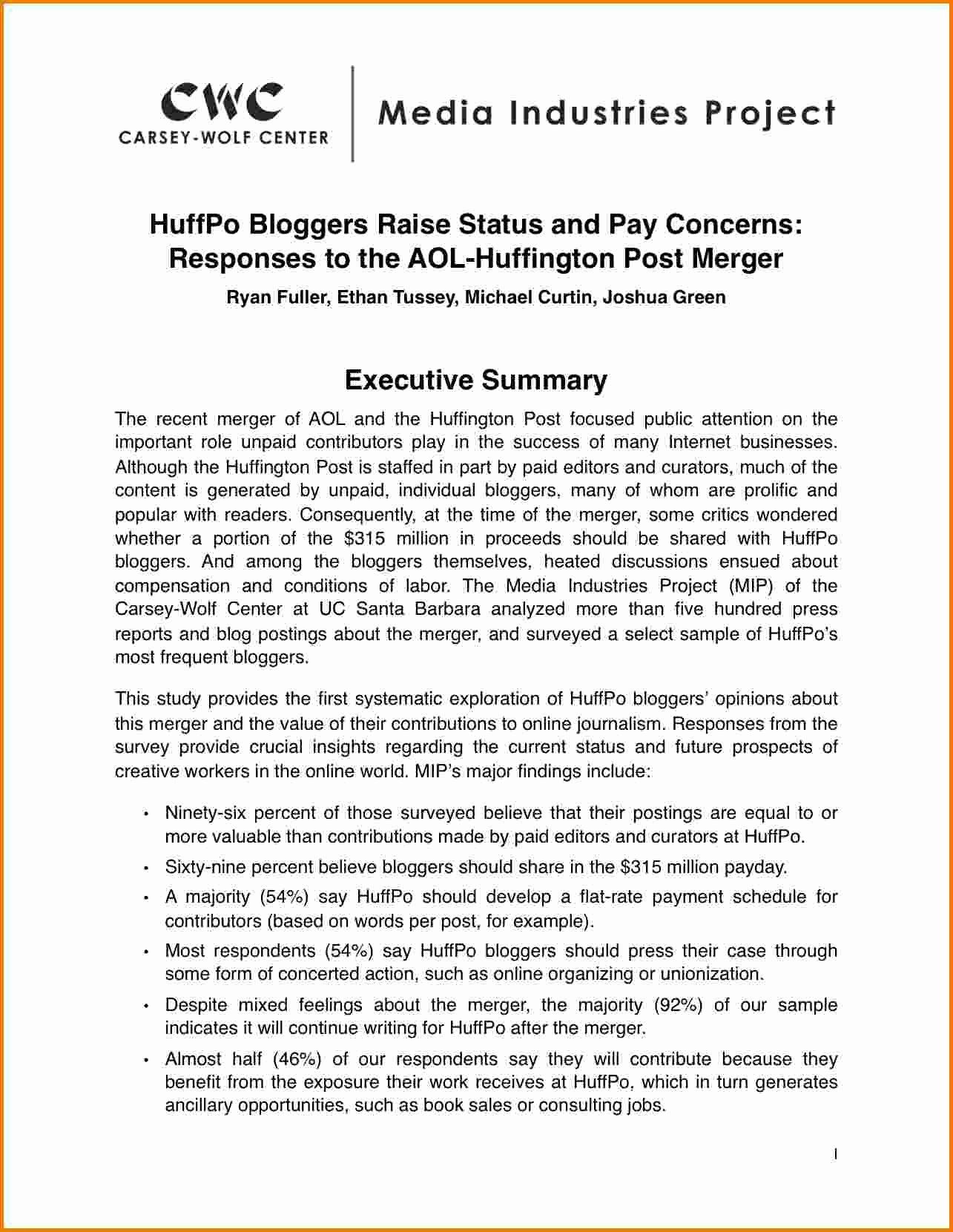 examples of executive summary on executive report sample falep midnightpig co inside report to senior management templa executive summary template executive summary example executive summary