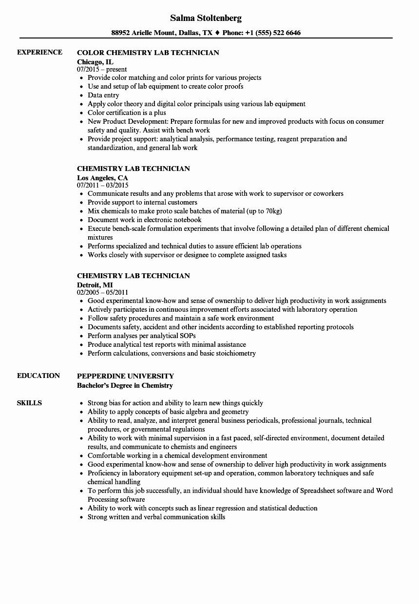 cdl resume with no experience on chemistry lab technician resume unique chemistry lab technician resume job resume template resume chemistry labs