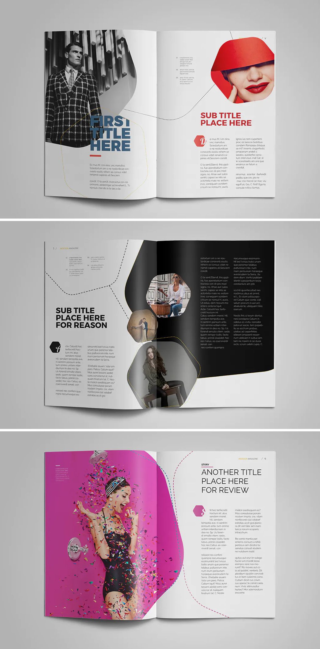 indesign layout templates on clean and elegant magazine template indesign 32 pages indesign magazine templates book design layout magazine layout design