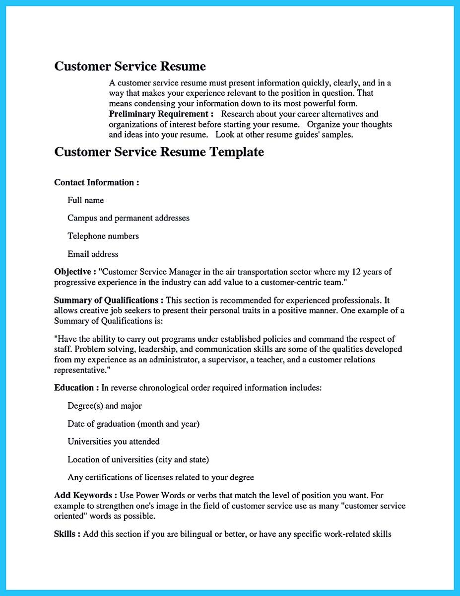 customer service functional resume sample on csr resume 1 resume resume guide resume skills