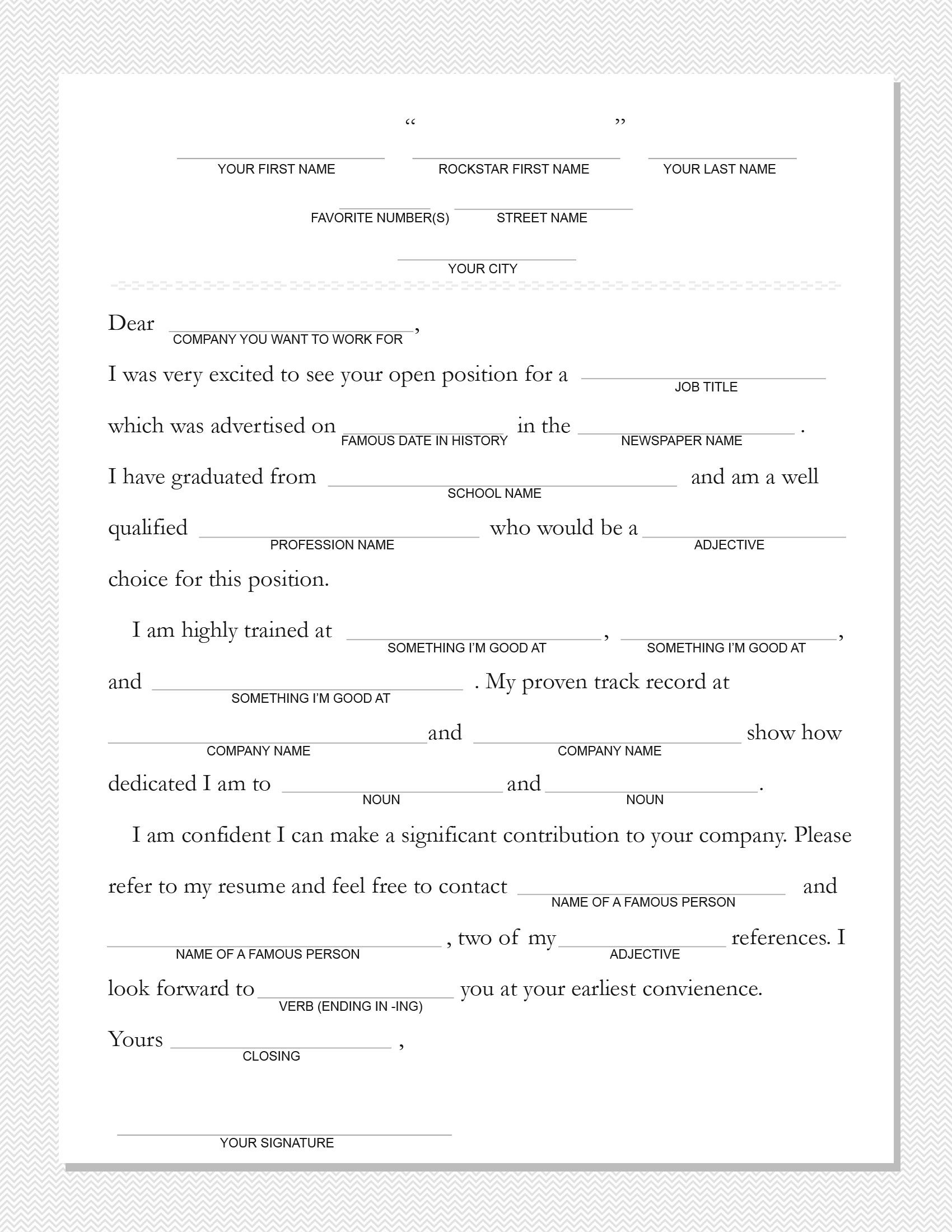 free printable fill in the blank funny cover letter online cover letter cover letter for resume cover letter resume fill in the blank pdf on free printable fill in the blank funny cover letter online cover letter cover letter for resume cover letter