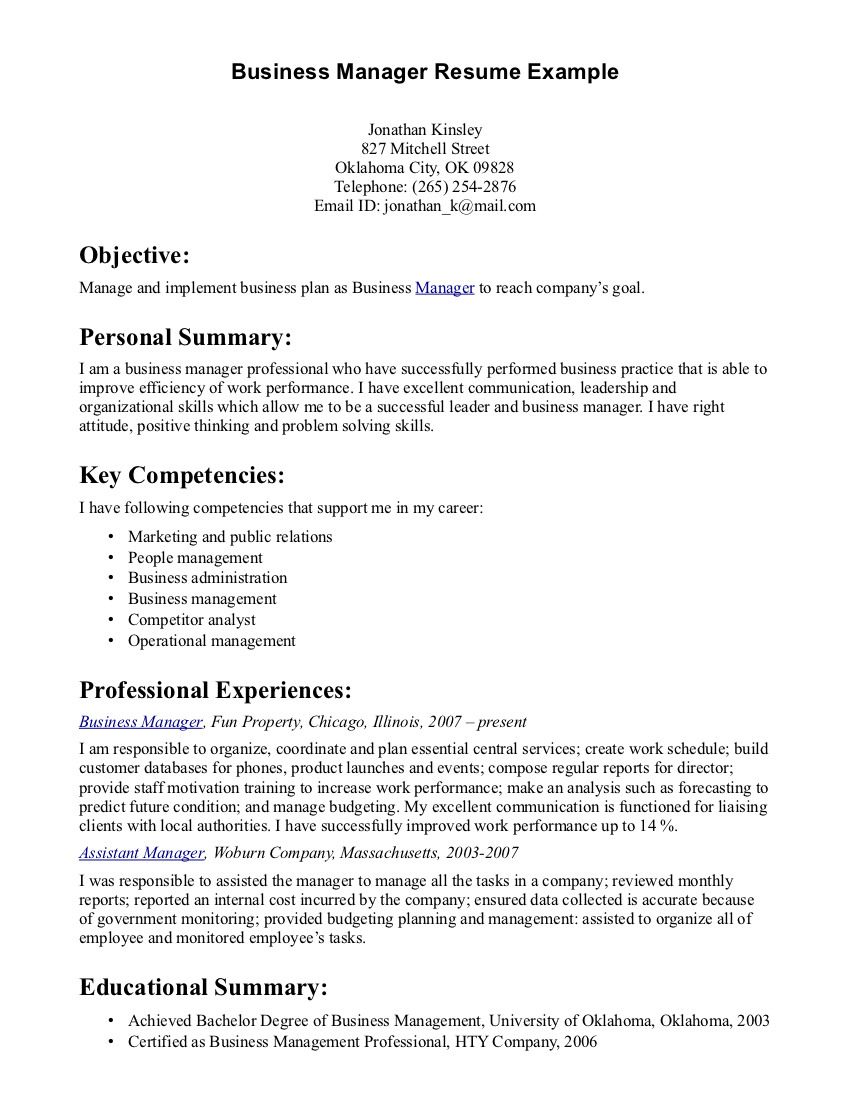 cv template business resume template resume examples manager resume professional summary in resume on cv template business resume template resume examples manager resume