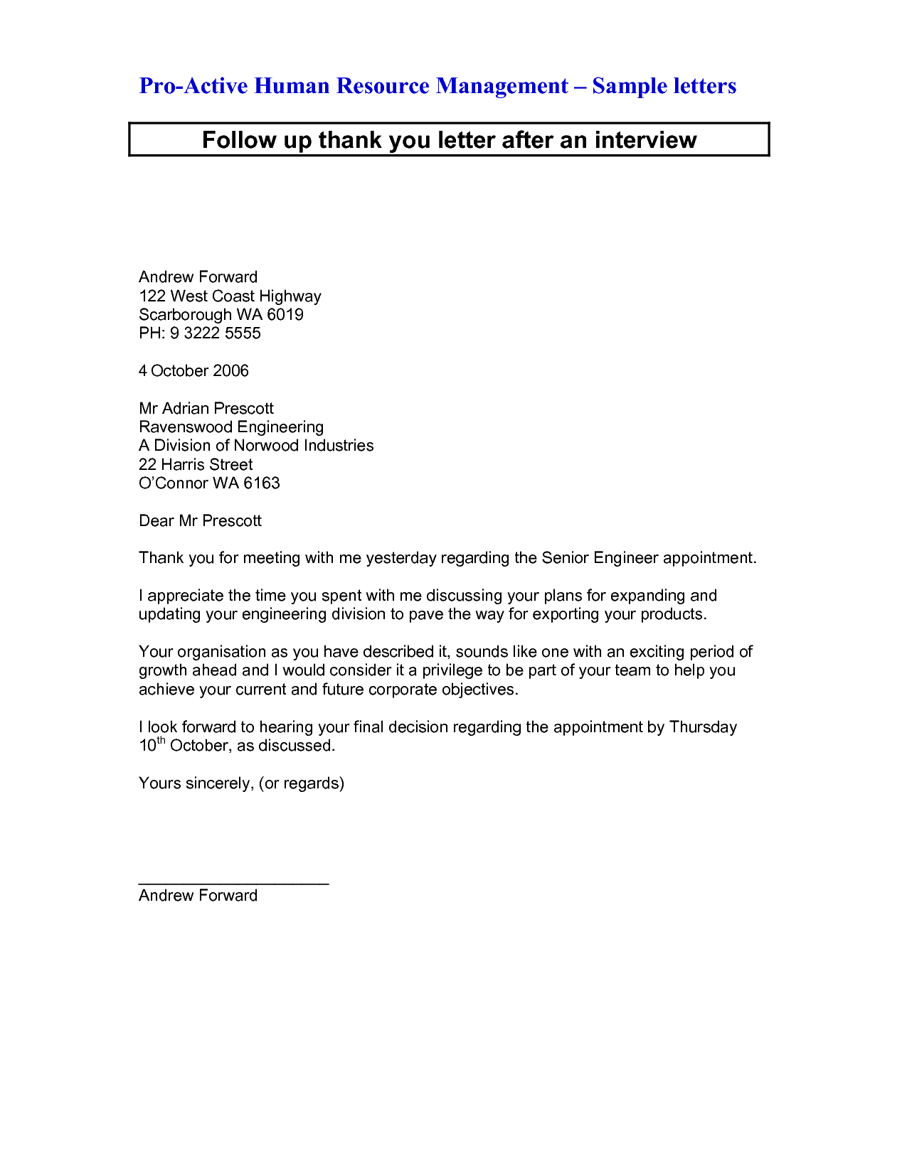 thank you letter after interview email sample phone meeting follow up email on thank you letter after interview email sample phone