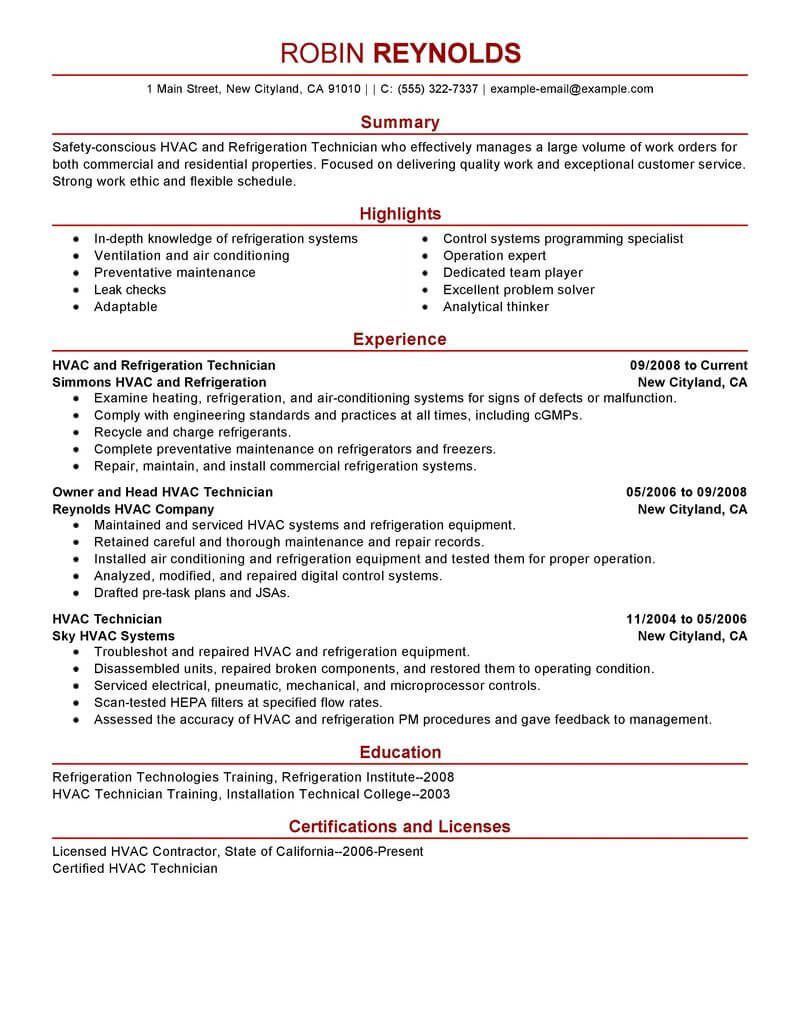 resume templates hvac resume templates job resume samples good resume examples resume examples customer service summary for resume on resume templates hvac resume templates job resume samples good resume examples resume examples
