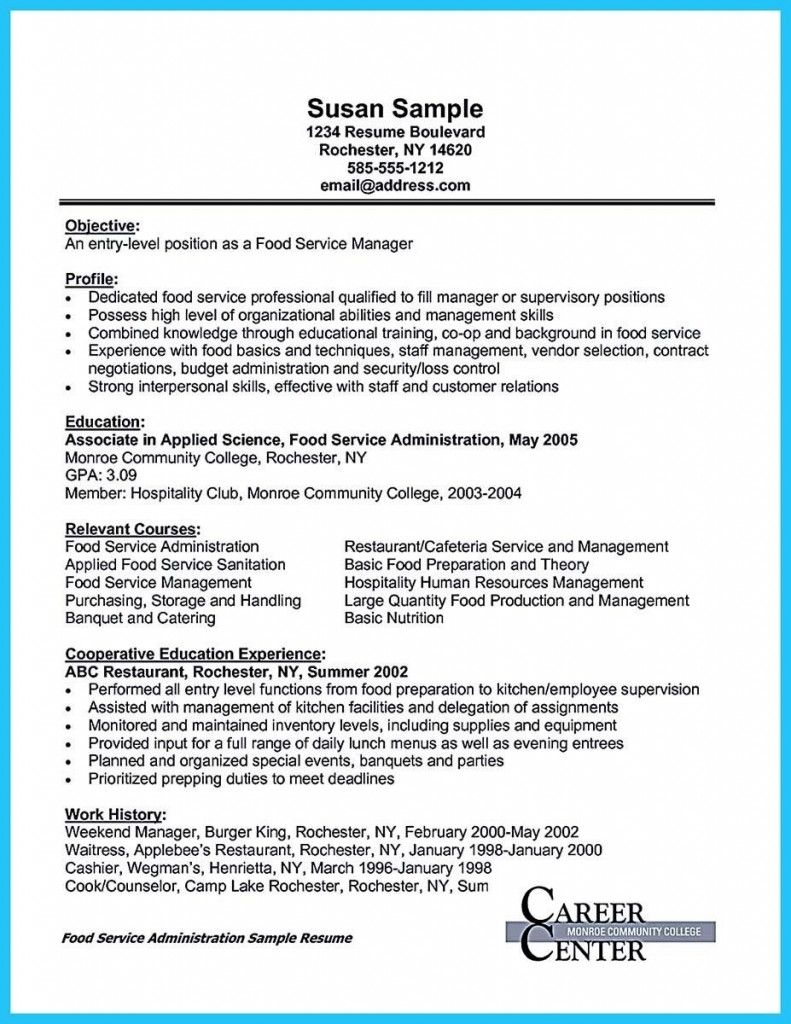 9 professional food basic resume samples 2021 server resume resume examples job resume samples entry level fast food resume on 9 professional food basic resume samples 2021 server resume resume examples job resume samples