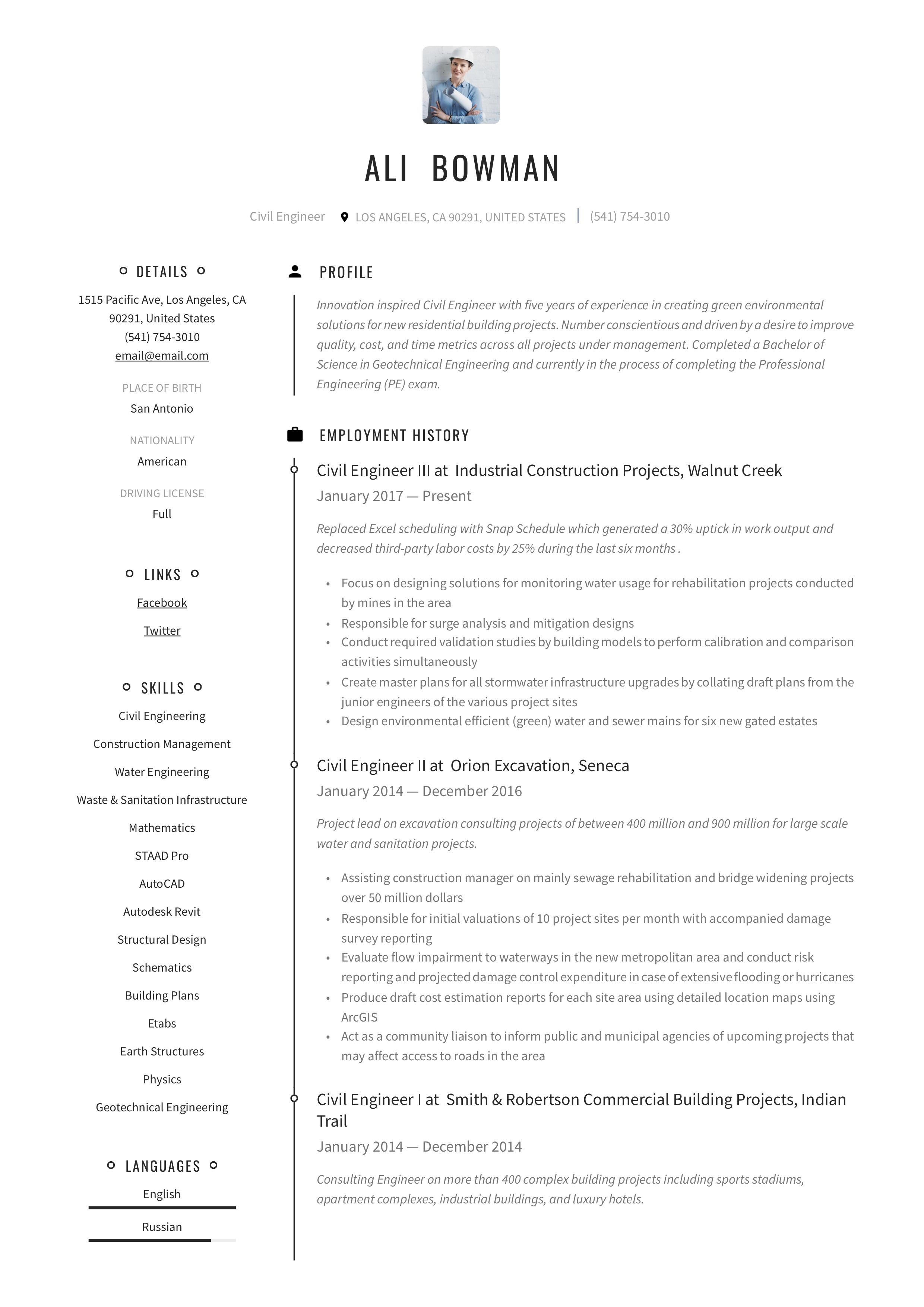 civil engineer resume pdf on civil engineer resume example civil engineer resume civil engineering resume examples
