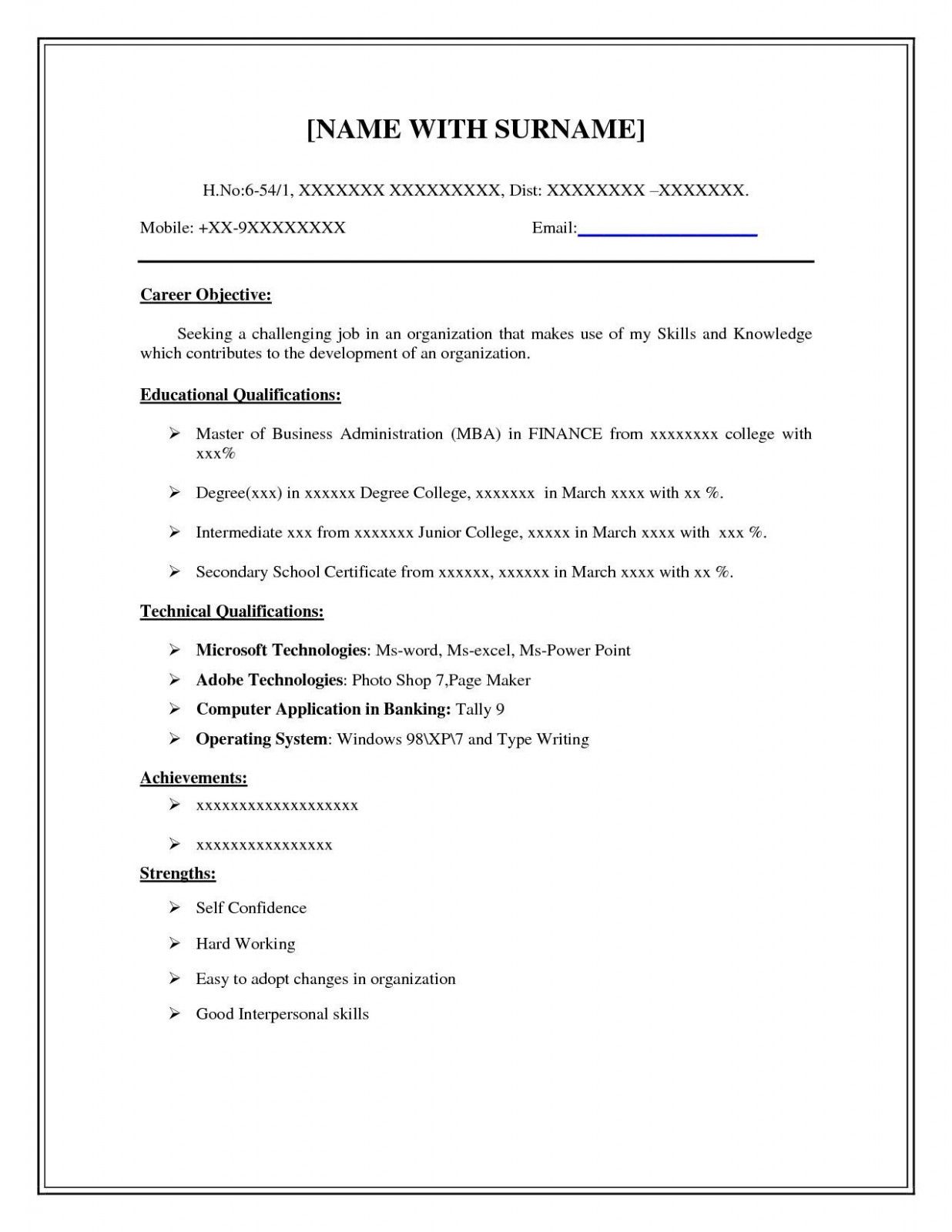 pin on resume example sample basic resume template on pin on resume example