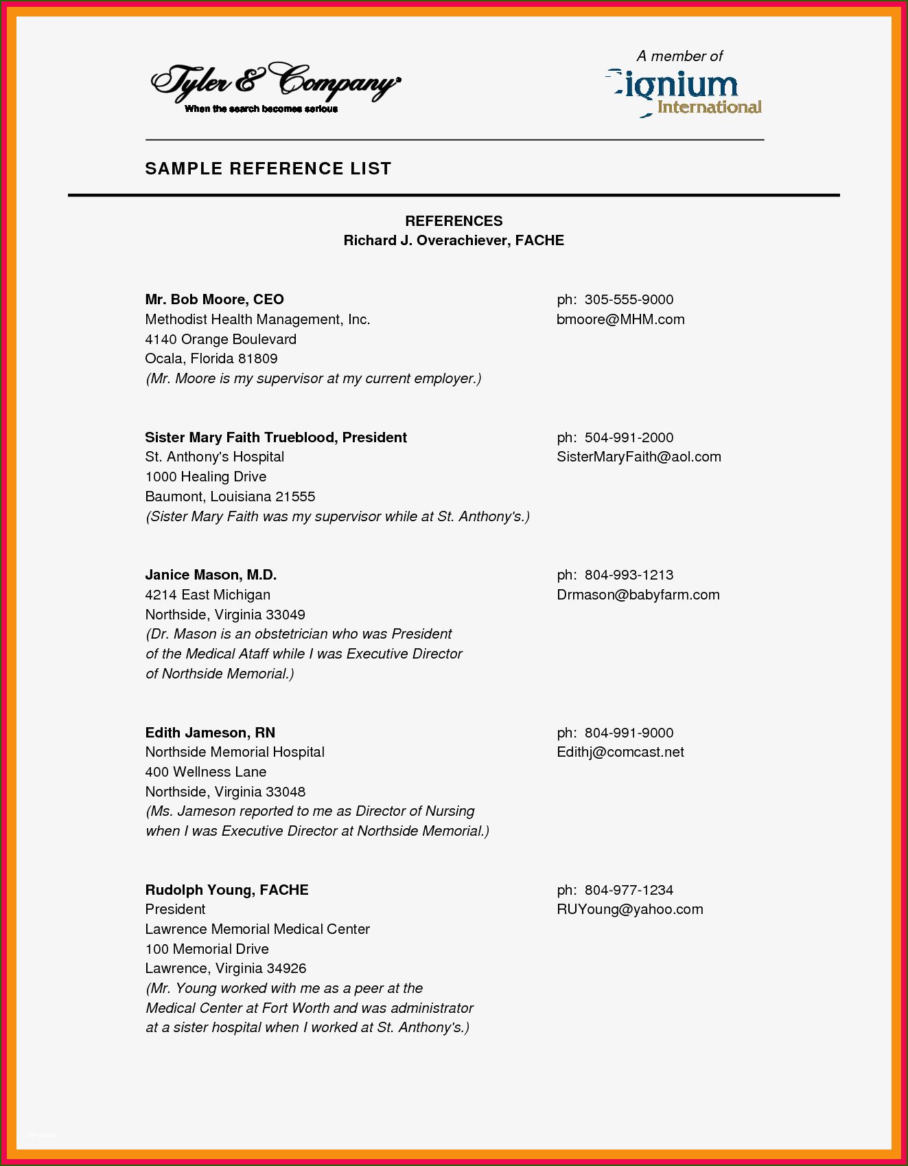 list of references template on 11 splendid list of references template that will wow you reference page for resume resume references professional references