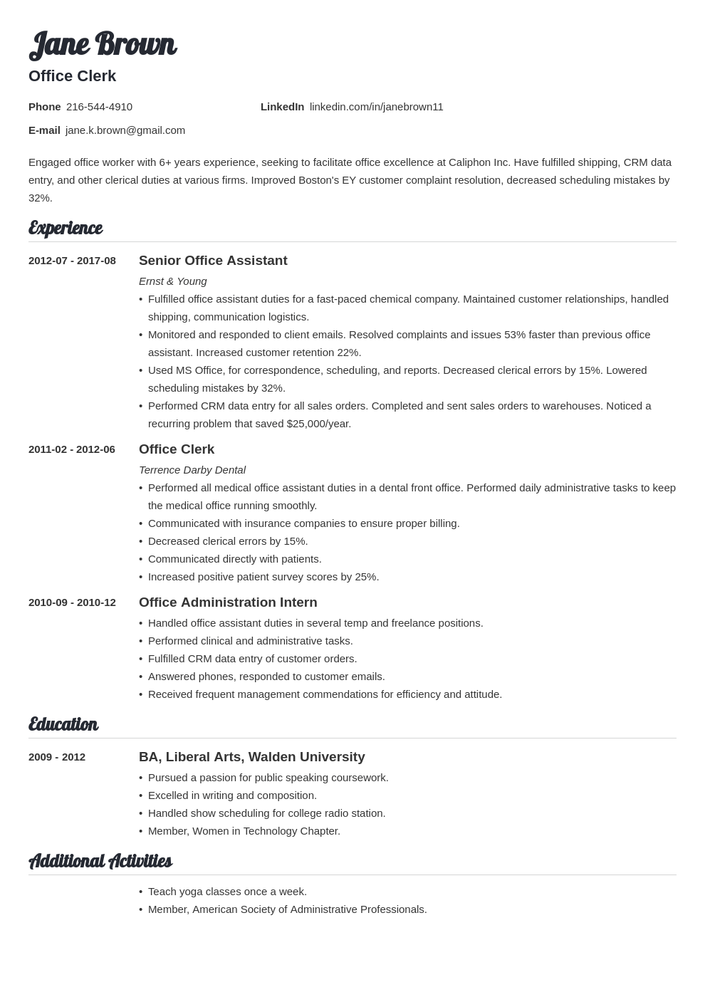 entry level clerical resume on office clerk resume example template valera job resume examples resume objective resume examples
