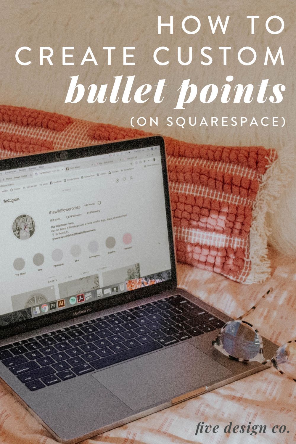 how to create a bullet point on how to add custom bullet points in squarespace five design co squarespace website design squarespace web design web design tips