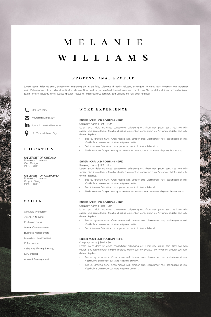 resume template minimalist cv template word 4 page modern etsy in 2021 resume template word simple resume format resume template resume outline 2021 on resume template minimalist cv template word 4 page modern etsy in 2021 resume template word simple resume format resume template