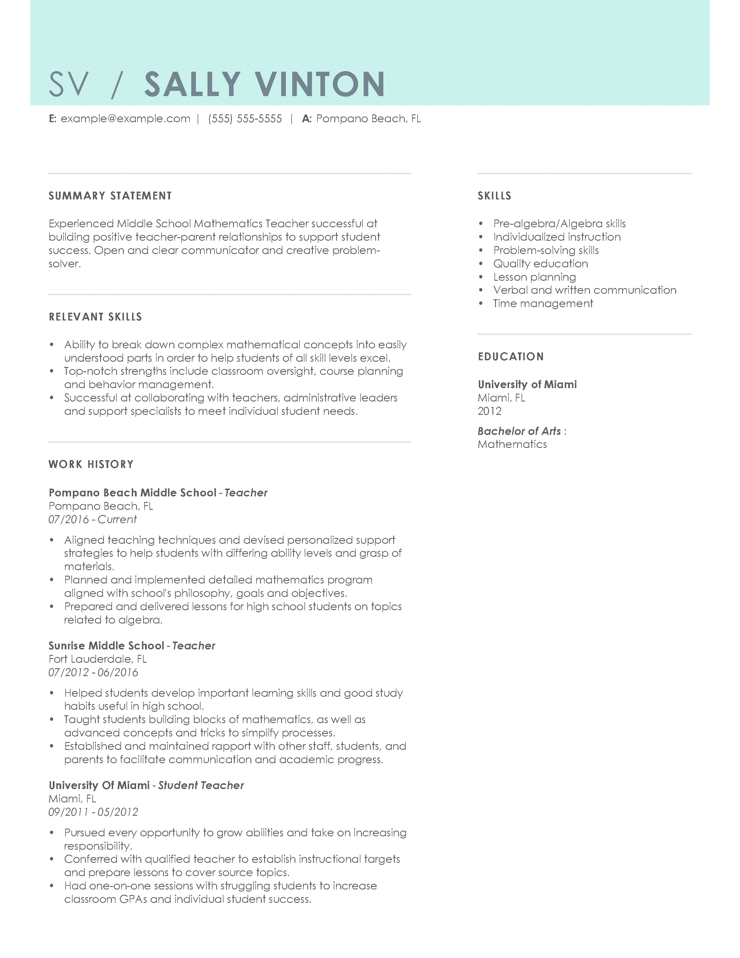 teacher resume sample combination mid career teacher experienced teacher resume template on teacher resume sample combination mid career teacher
