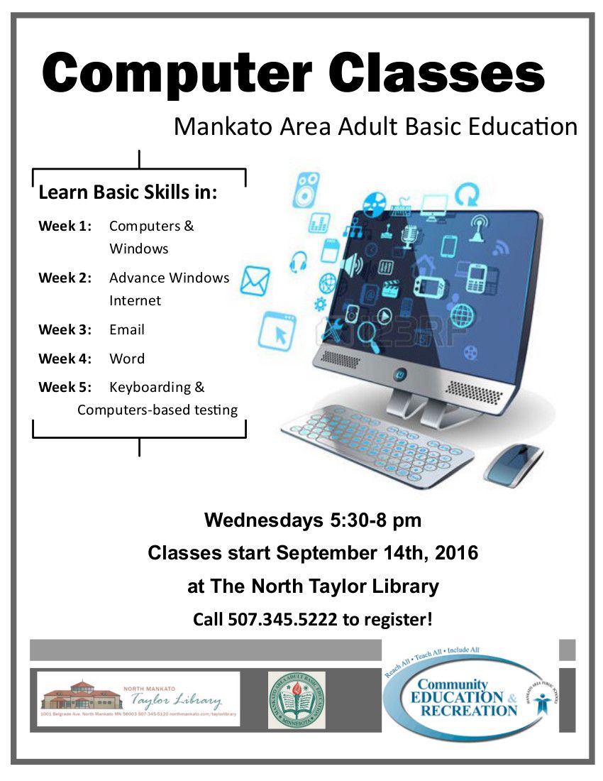computer basic skills on pin on education