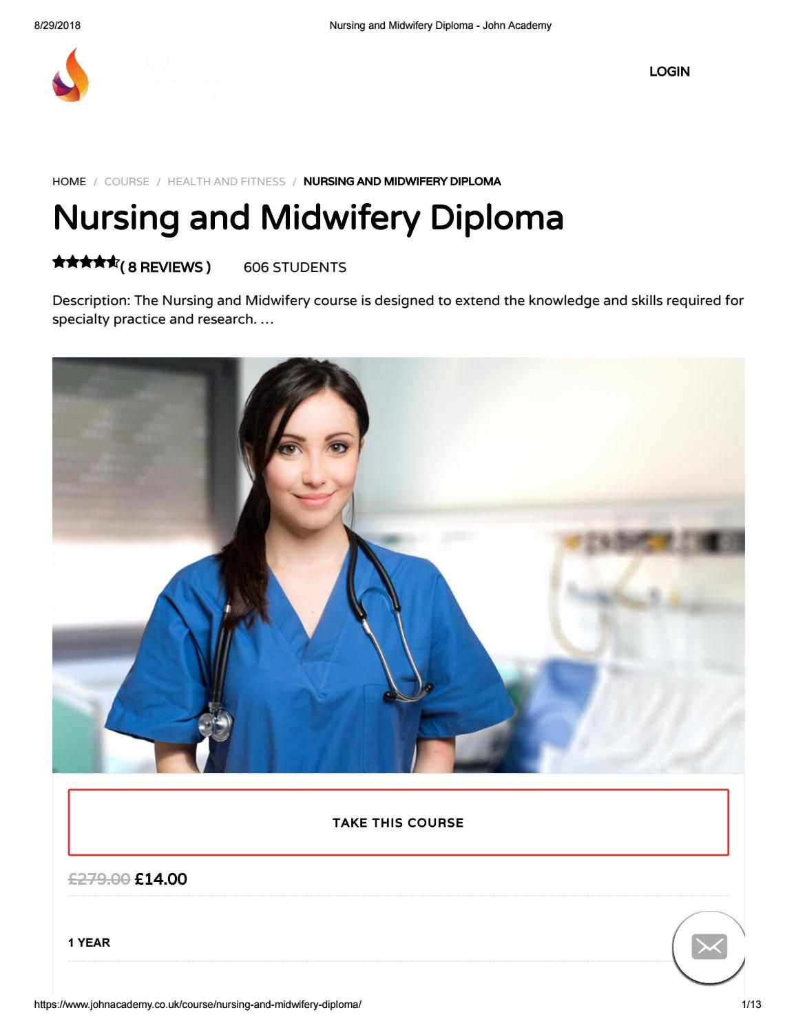 online nursing assistant programs on nursing and midwifery diploma john academy midwifery nursing assistant nurse