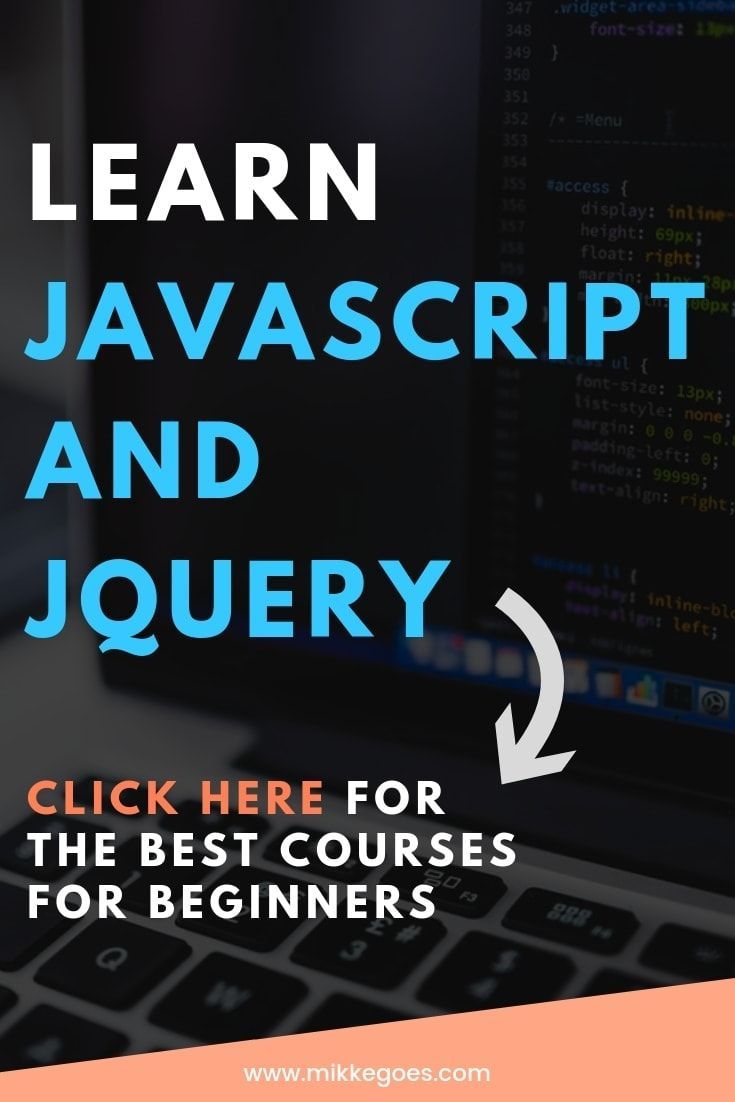 web development courses on the best javascript and jquery courses for beginners mikke goes learn javascript web development programming learn web development