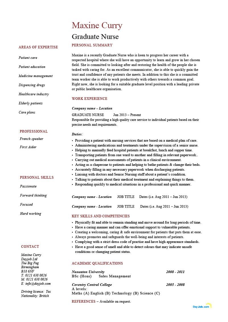 home health nurse resume on graduate nurse resume template cv example nursing no experience newly qualified entry l job resume examples teacher resume examples project manager resume