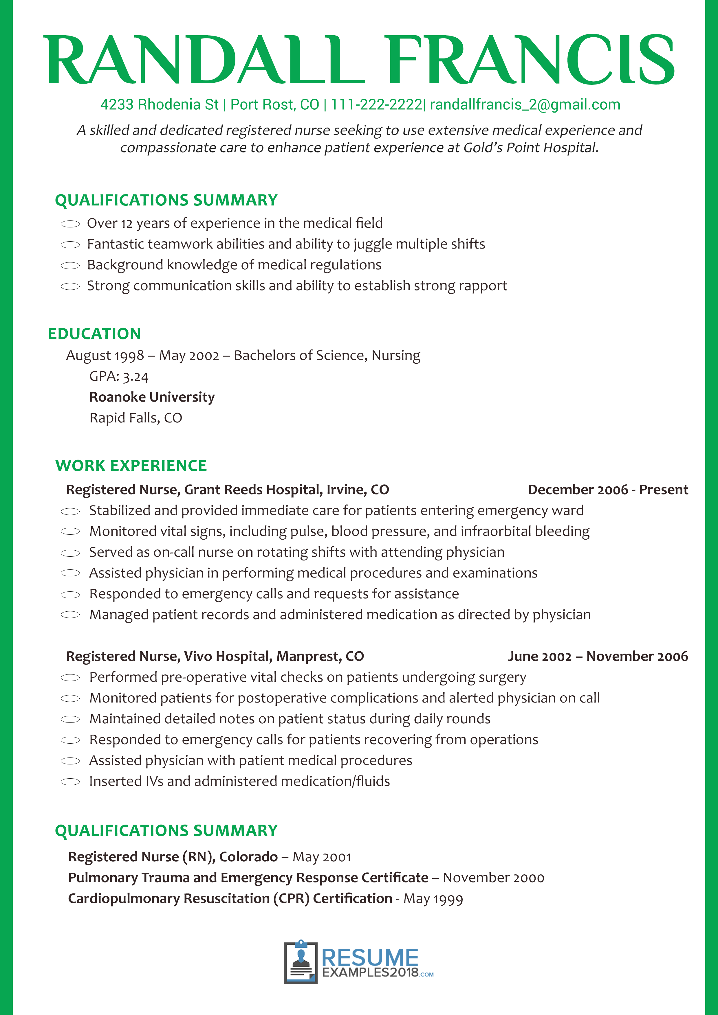 registered nurse resume template free on 10 certified registered nurse anesthetist resume nursing resume examples registered nurse resume resume examples