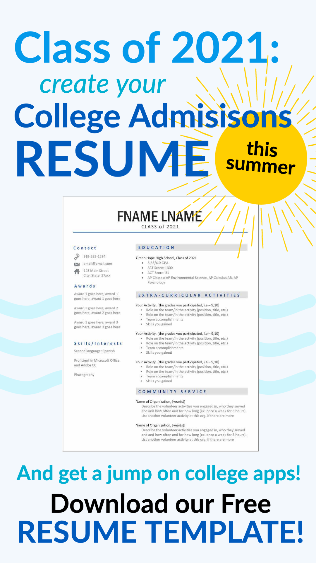 free college admissions resume templates on college admissions resume college resume college application resume college resume template