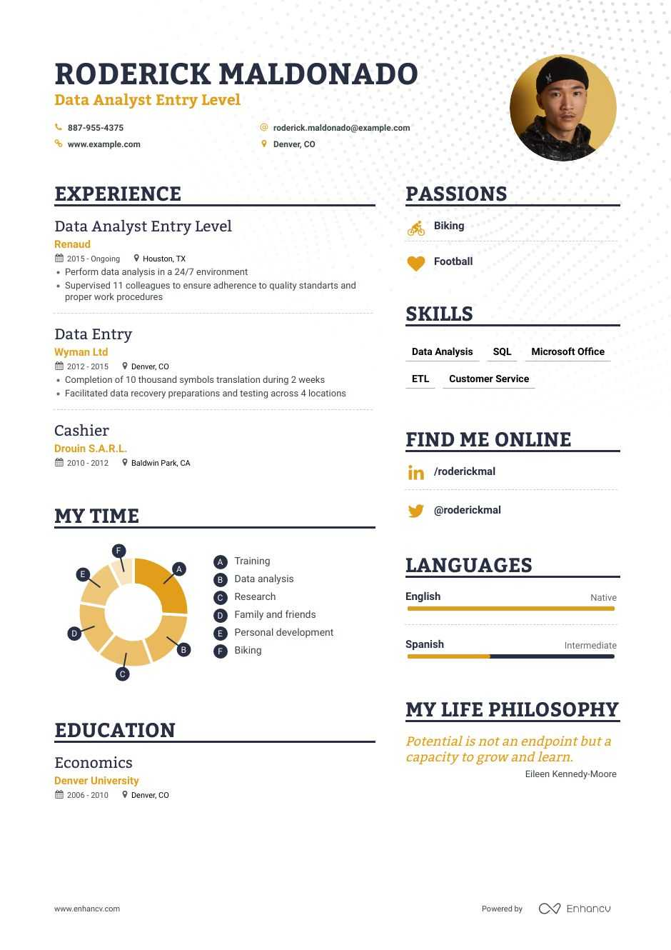data analyst resume objective on data analyst entry level resume example in 2020 data analyst resume examples free resume template word