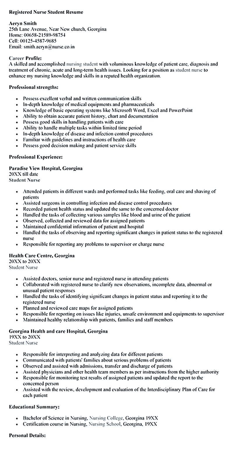 nursing student resume must contains relevant skills experience and also educational background to mak student resume student resume template nursing students resume for nurse manager position on nursing student resume must contains relevant skills experience and also educational background to mak student resume student resume template nursing students