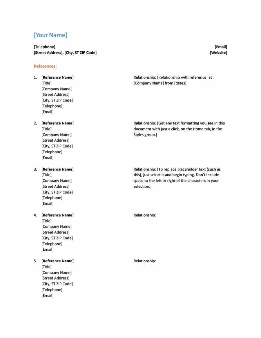 professional references format on best 3 reference sheet template format pdf you calendars https www youcalendars co letter template word professional references business letter template