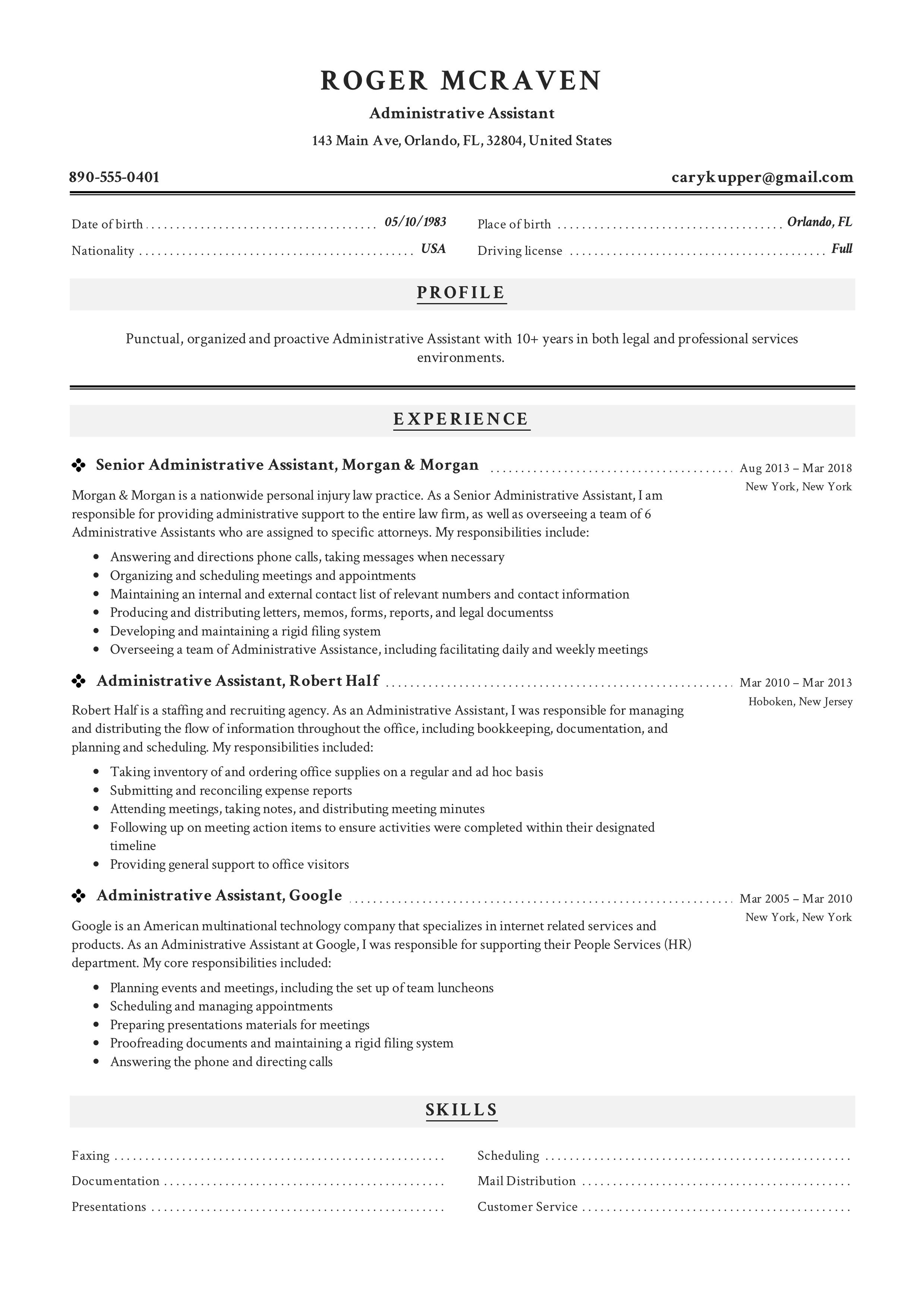 administrative resume sample on free administrative assistant resume sample template example cv formal des administrative assistant resume office assistant resume resume summary examples