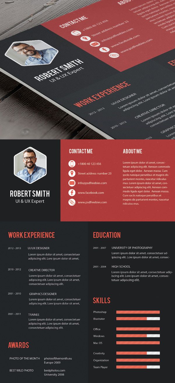 free photoshop resume templates on 15 free professional cv resume and cover letter psd templates cv resume template resume template professional resume templates