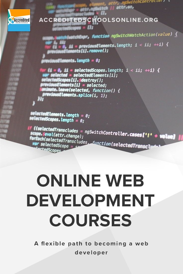 web development courses on online web development courses accredited schools online web development course web development online web