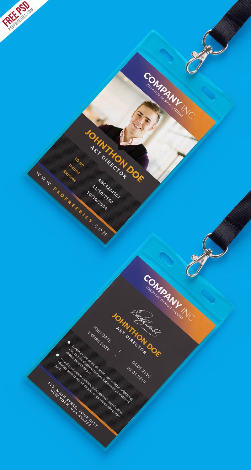 photoshop card template on free creative identity card design template psd psdfreebies com identity card design id card template free business card templates