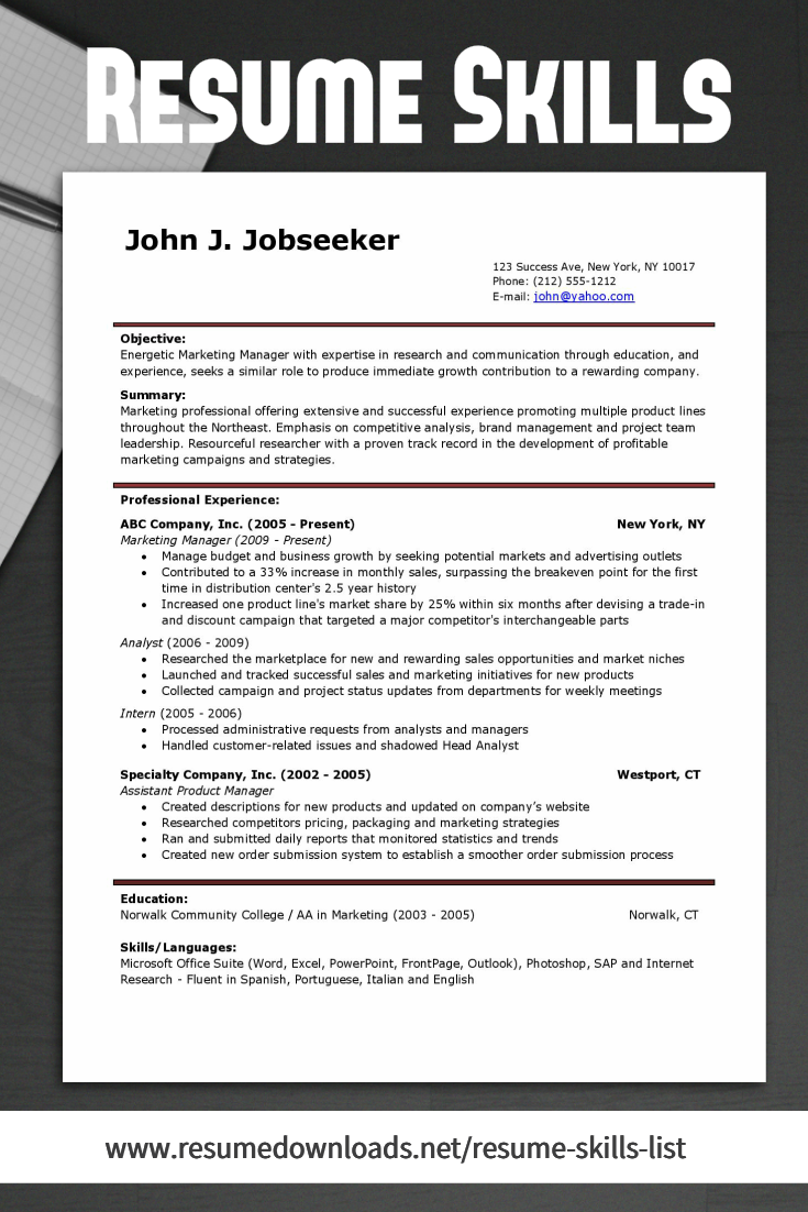 skills to list on a resume on resume skills list need help adding resume skills to impress employers we have a large sample of skills that resume skills list resume skills list of skills