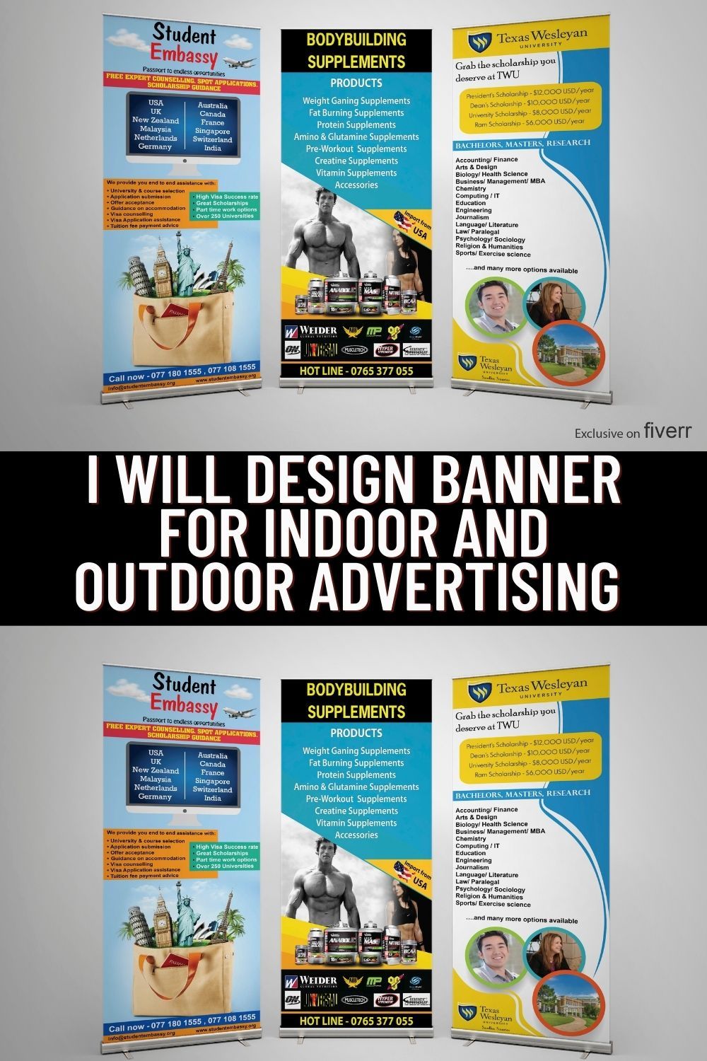 online sports management masters on i will design banner for indoor and outdoor advertising outdoor advertising indoor banner banner design