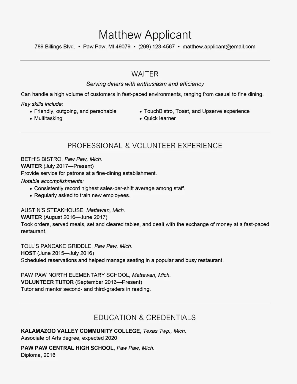 pin on yasmin waitress job description on pin on yasmin