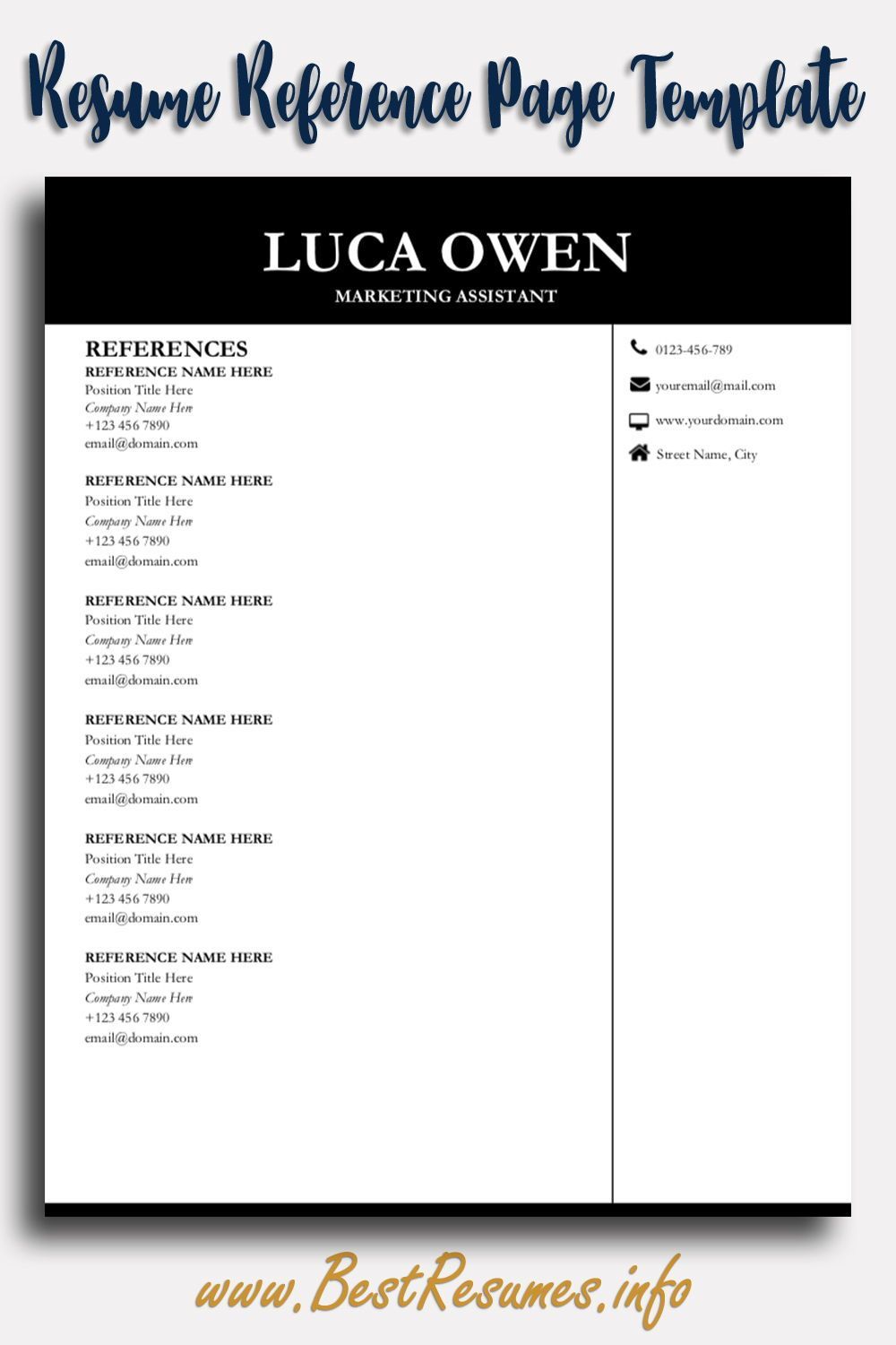 reference page for resume on teacher resume template resume references resume template professional reference p teacher resume template resume references reference page for resume