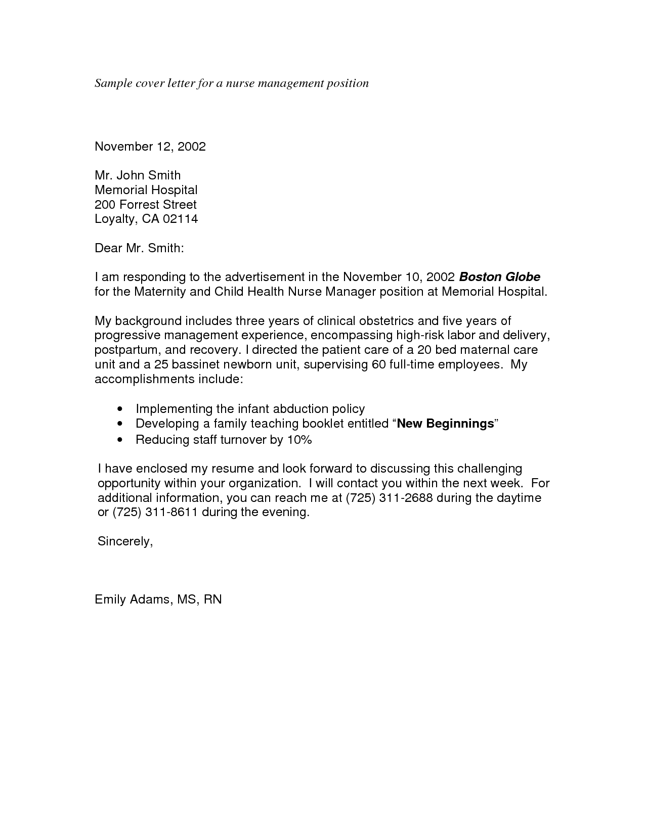 sample cover letter for a nurse management position pdf cover letter for resume job cover letter cover letter example resume for nurse manager position on sample cover letter for a nurse management position pdf cover letter for resume job cover letter cover letter example