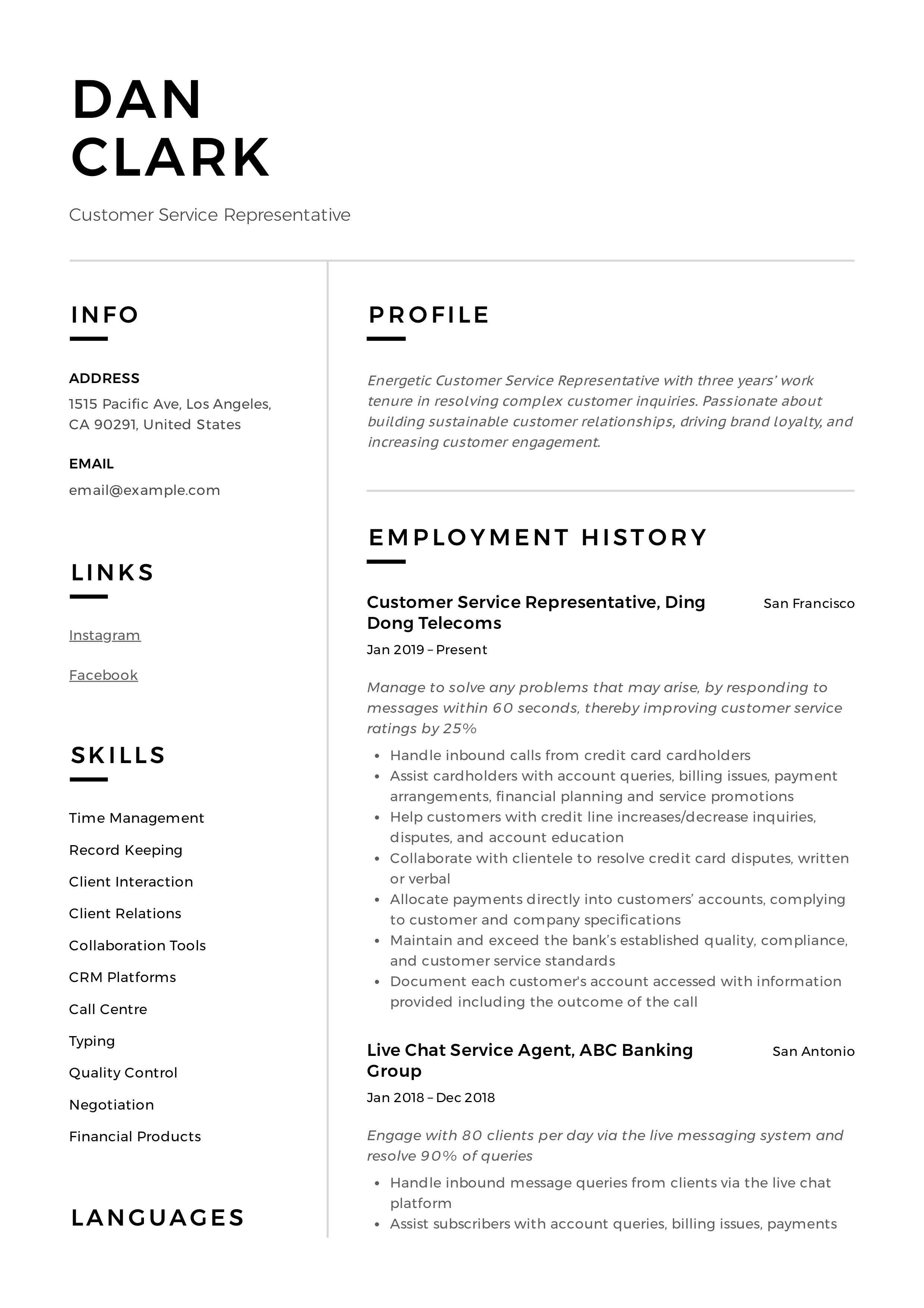 customer service representative resume sample customer service resume examples resume writing services resume skills resume template for customer service on customer service representative resume sample customer service resume examples resume writing services resume skills