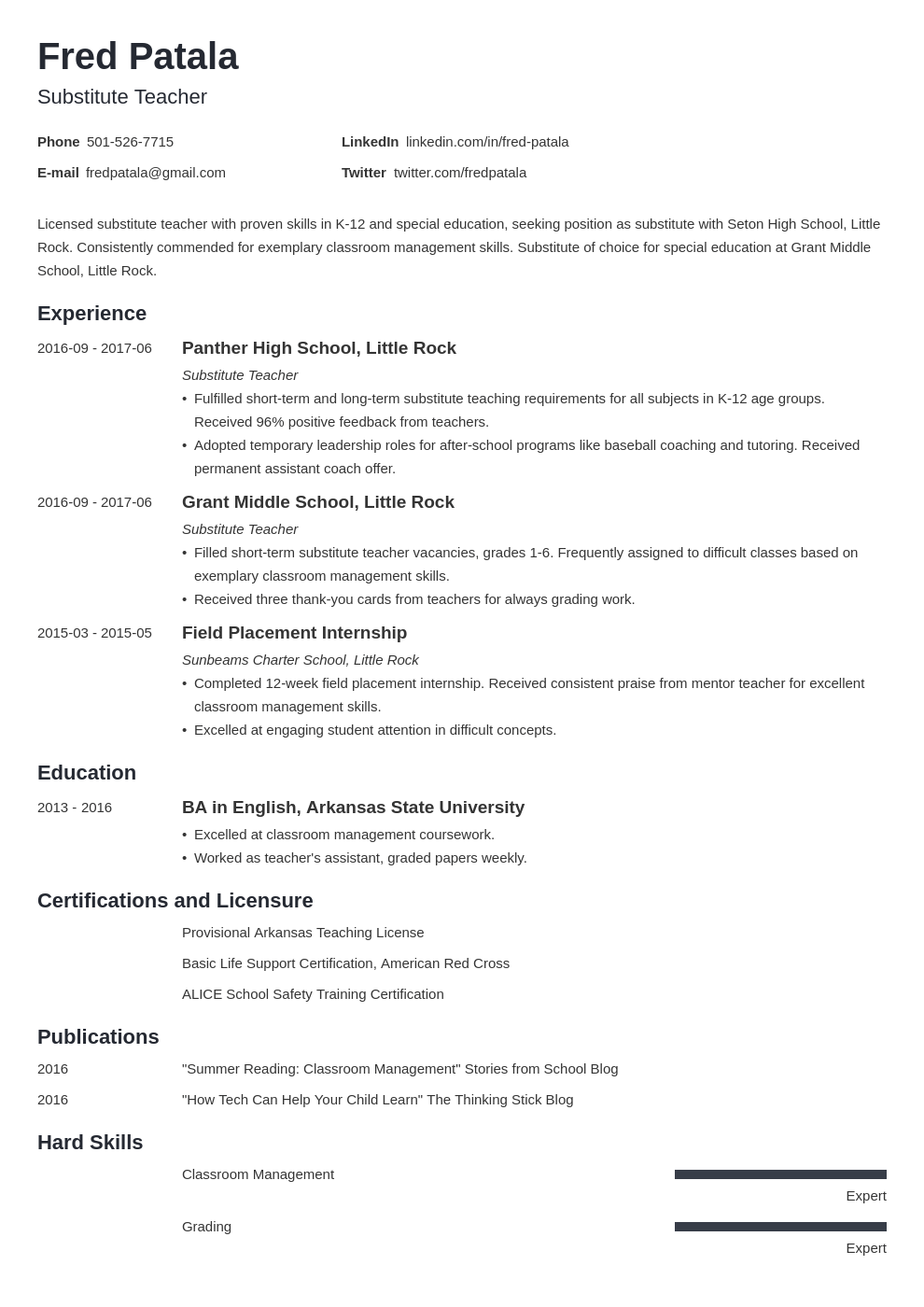 substitute teacher resume skills on substitute teacher resume example template minimo teacher resume examples teacher resume jobs for teachers