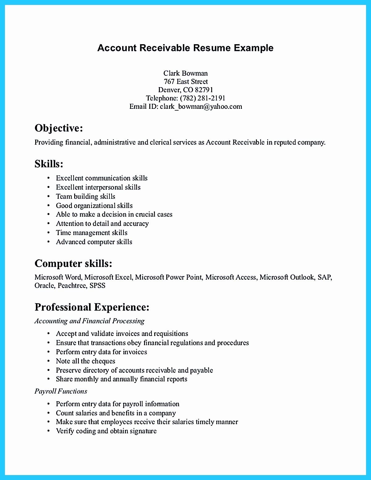 accounts payable and receivable resume inspirational accounts receivable resume presents both skills and also accounts payable resume template microsoft word on accounts payable and receivable resume inspirational accounts receivable resume presents both skills and also