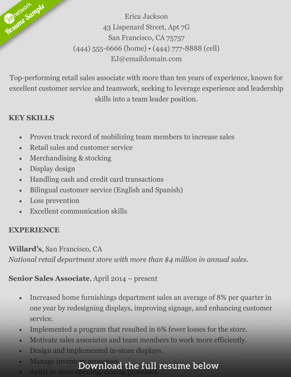 how to write professional summary on how to write a perfect retail resume examples included resume summary examples resume examples good resume examples