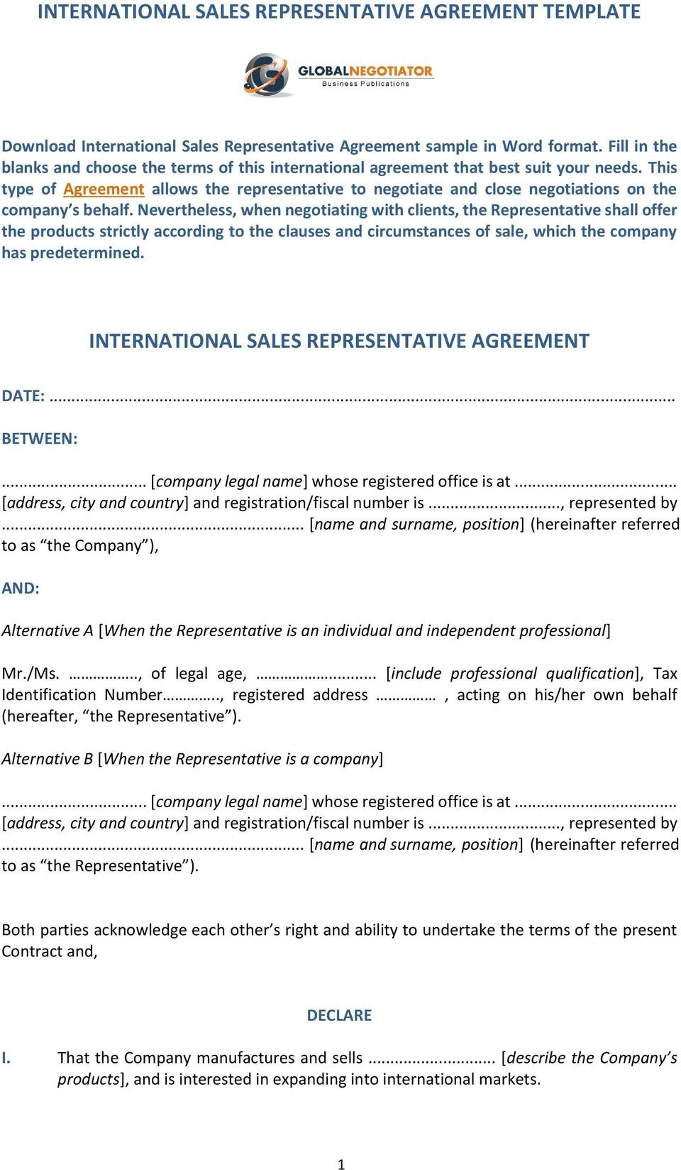 independent sales rep on international sales representative agreement template international for legal representation agreement templat sales representative contract template agreement