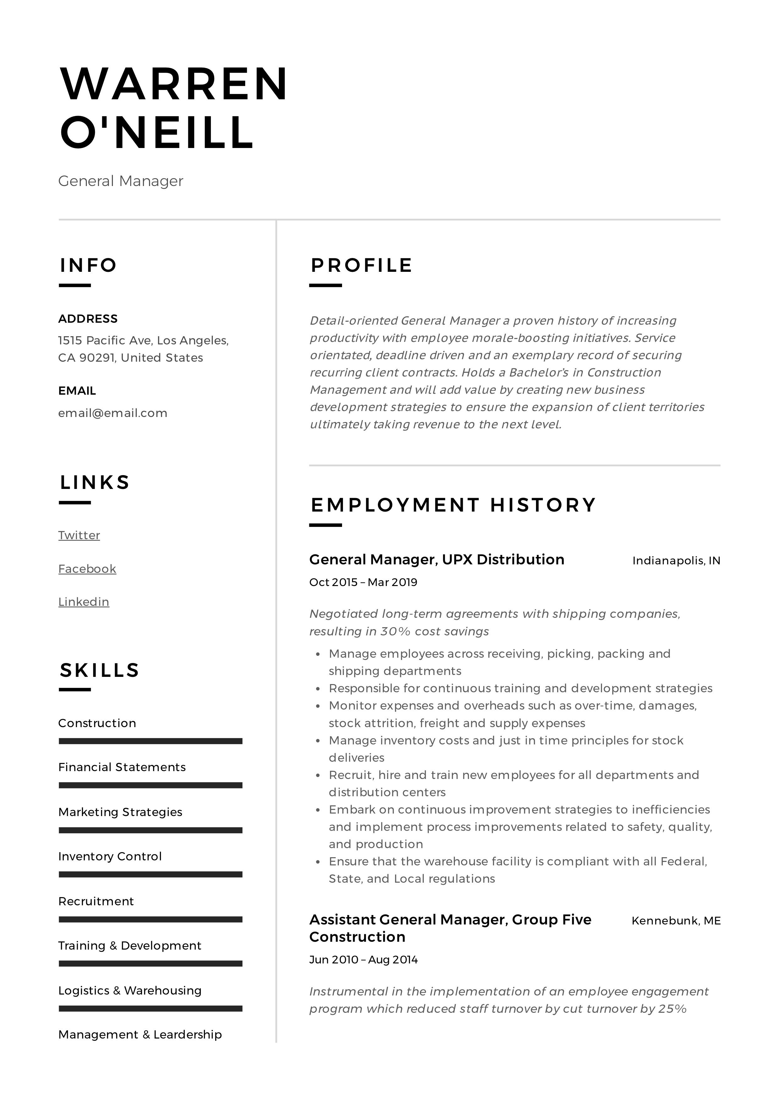 general manager resume sample manager resume resume examples professional resume examples sales account executive resume sample on general manager resume sample manager resume resume examples professional resume examples