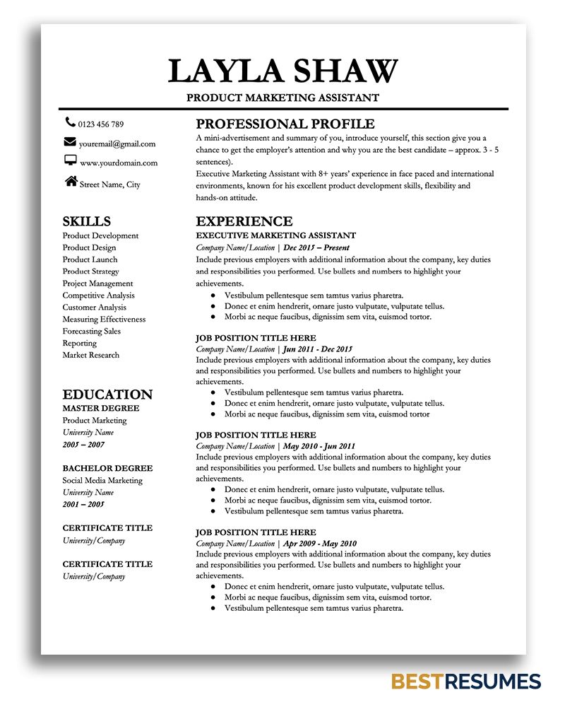 2 column resume template google docs on professional resume template layla shaw bestresumes info resume template resume template professional professional resume