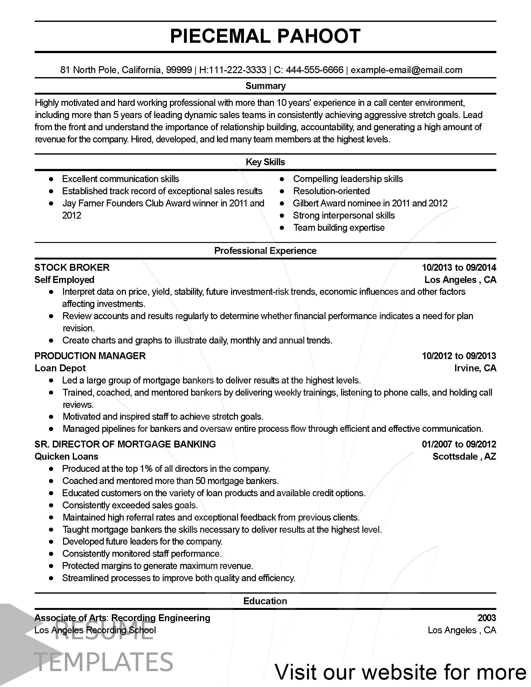 real estate resume template free on 32 cover letter example for teachers in 2020 manager resume job resume samples call center
