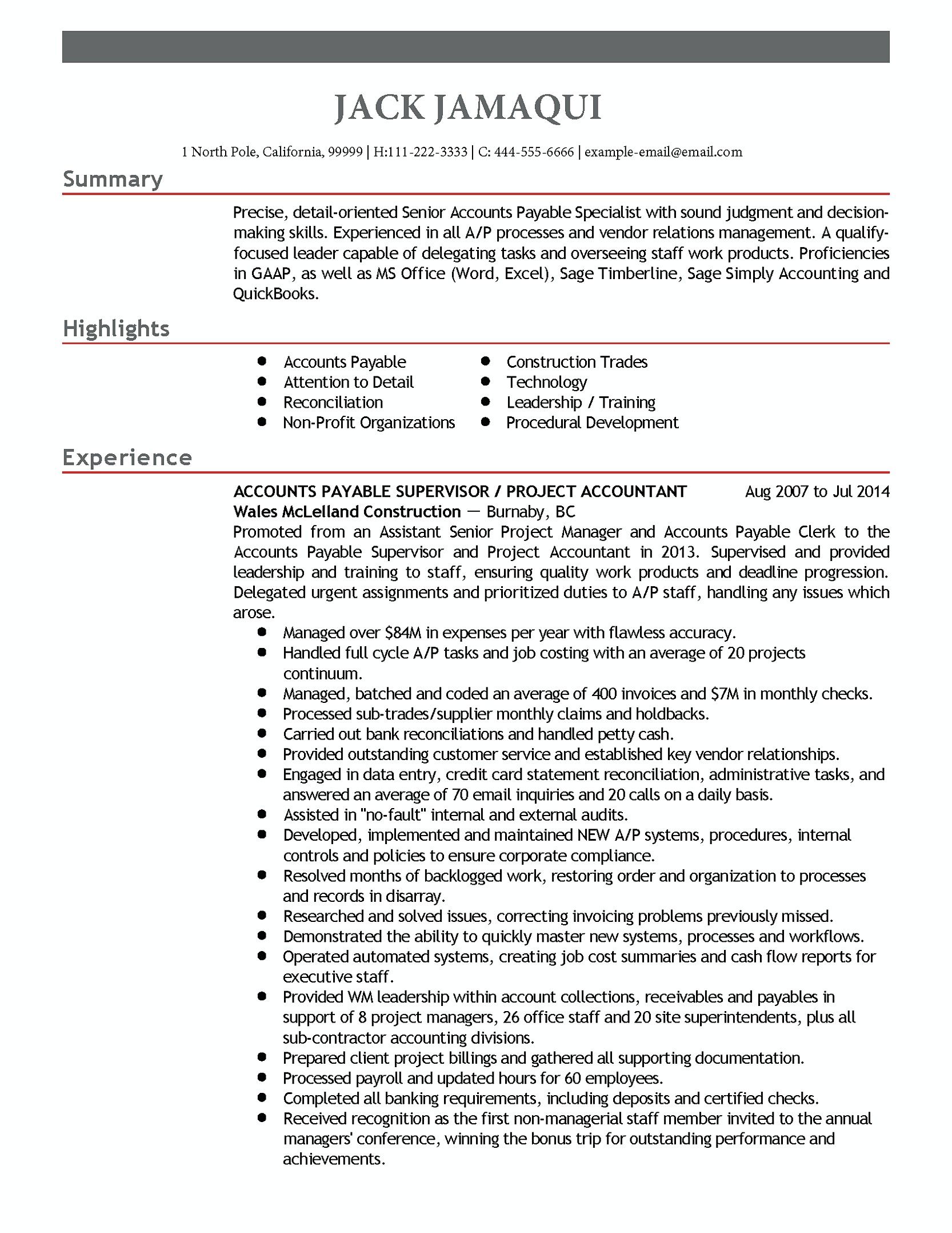 accounts receivable job description on accounts payable manager resume accounts payable manager resume are you a person with excellent and ef job resume examples accounts payable resume examples